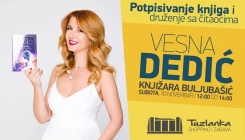 Tuzla: Druženje poznate spisateljice i TV voditeljke Vesne Dedić sa čitaocima