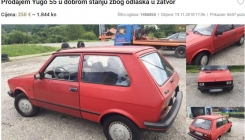 Prodaje Yugo 45 zbog odlaska u zatvor