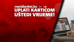 Novi način uplate u Meridianu: Dopunite račun karticom i uzmite 20% bonusa!