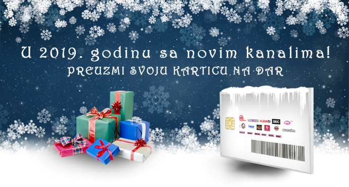 Kartica na dar u TXTV: Iskoristite akciju i u Novu 2019. uđite sa dodatnim kanalima!