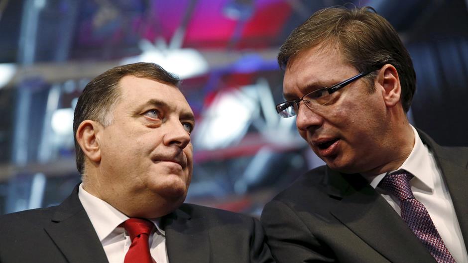 Dodik i Vučić na obilježavanju neustavnog “dana RS” dogovorili vatromet u gradovima RS i Beogradu