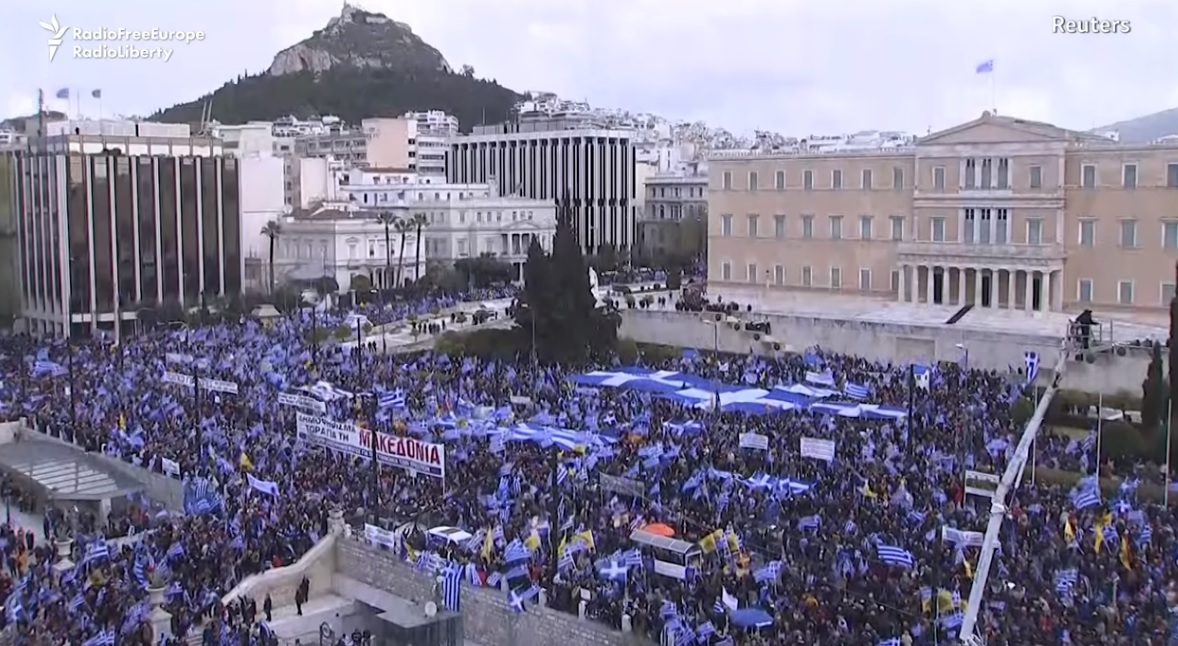 Neredi u Atini zbog imena Makedonije (VIDEO)