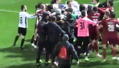 Pogledajte masovnu tuču igrača FK Sarajevo i gruzijskog WIT-a (VIDEO)