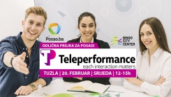 Srijedu rezervišite za Job Fair u Tuzli! Odlična prilika za rad u kompaniji Teleperformance