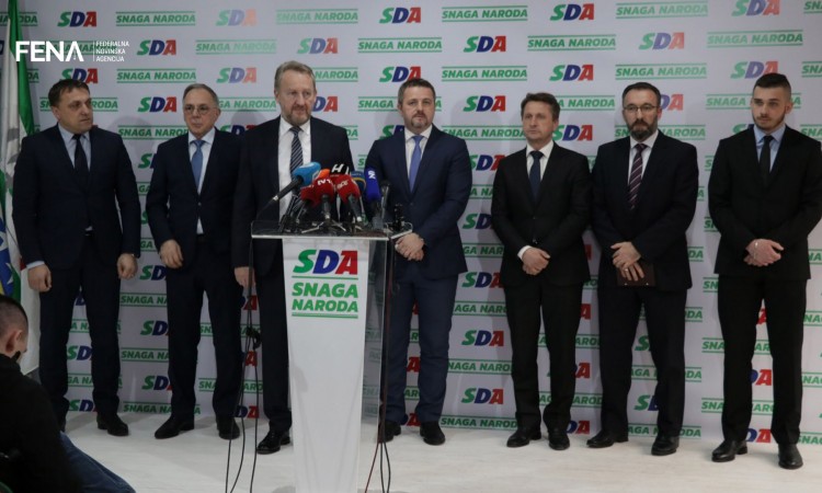 Razgovor delegacija SDA i A-SDA: Nagovještava se buduća koalicija (VIDEO)