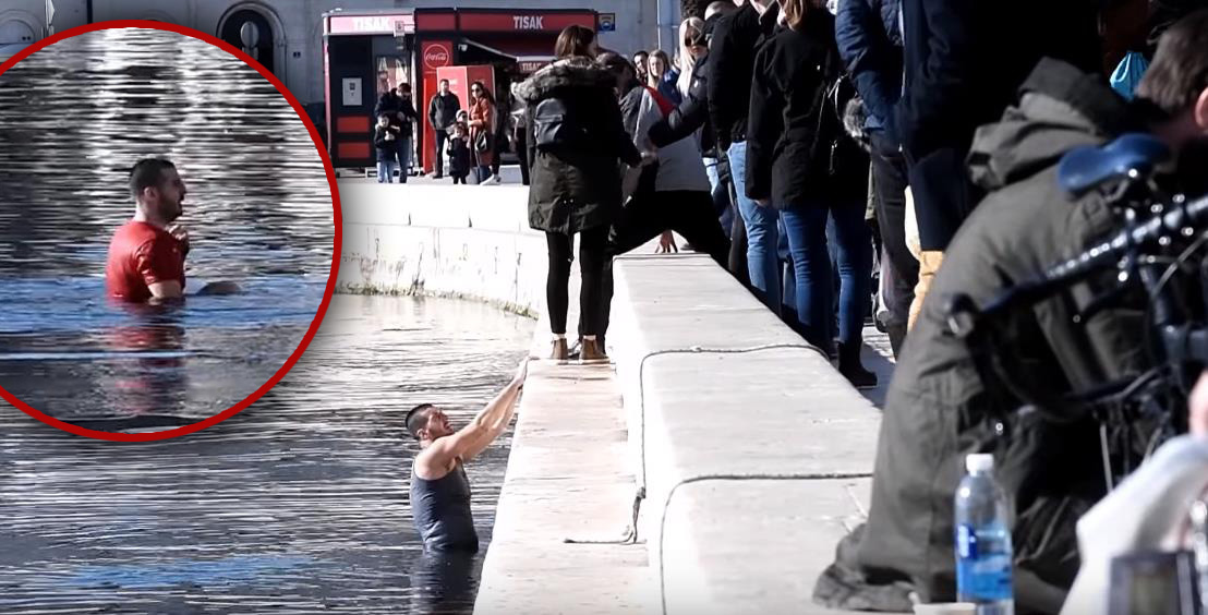 Vaterpolisti "Zvezde" napadnuti na splitskoj Rivi: Spasio se skokom u more (VIDEO)