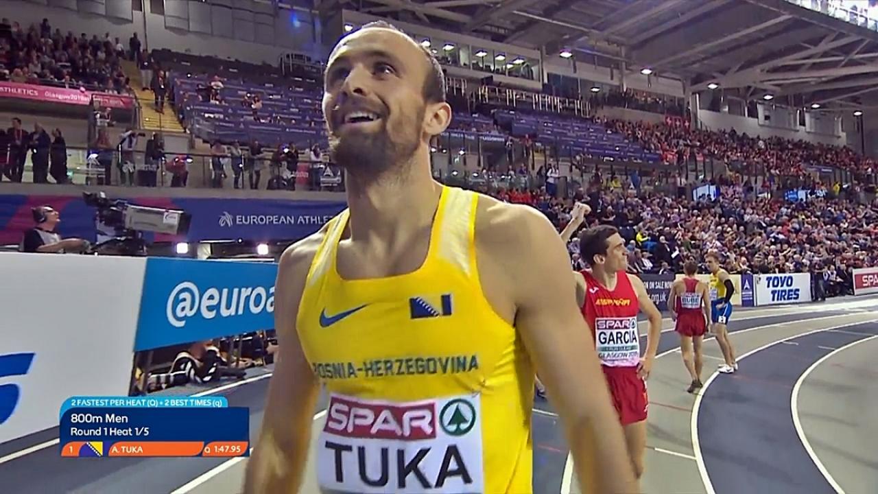 Glasgow: Amel Tuka imao najbolje vrijeme u kvalifikacijama utrke na 800 metara