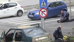 Migranti u automobilu BiH tablica bježali policiji po Ogulinu (VIDEO)