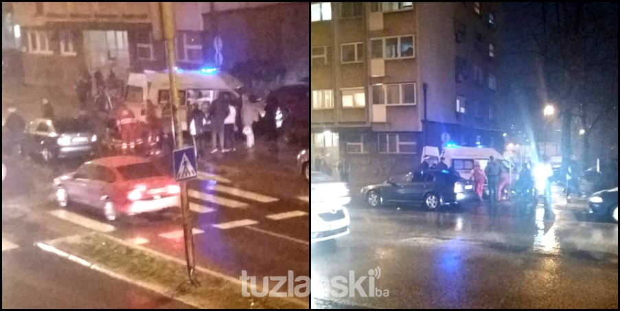 Crna tačka u Tuzli: Još jedan pješak povrijeđen u Rudarskoj ulici (FOTO)