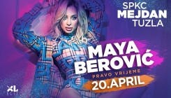 Veliko interesovanje za koncert Maye Berović u Tuzli