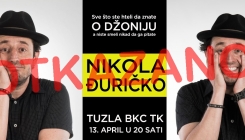 Zbog obaveza na snimanju filma otkazan stand up show Nikole Đurička u Tuzli