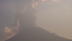 Ključa Popokatepetl: Pepeo ide u nebo