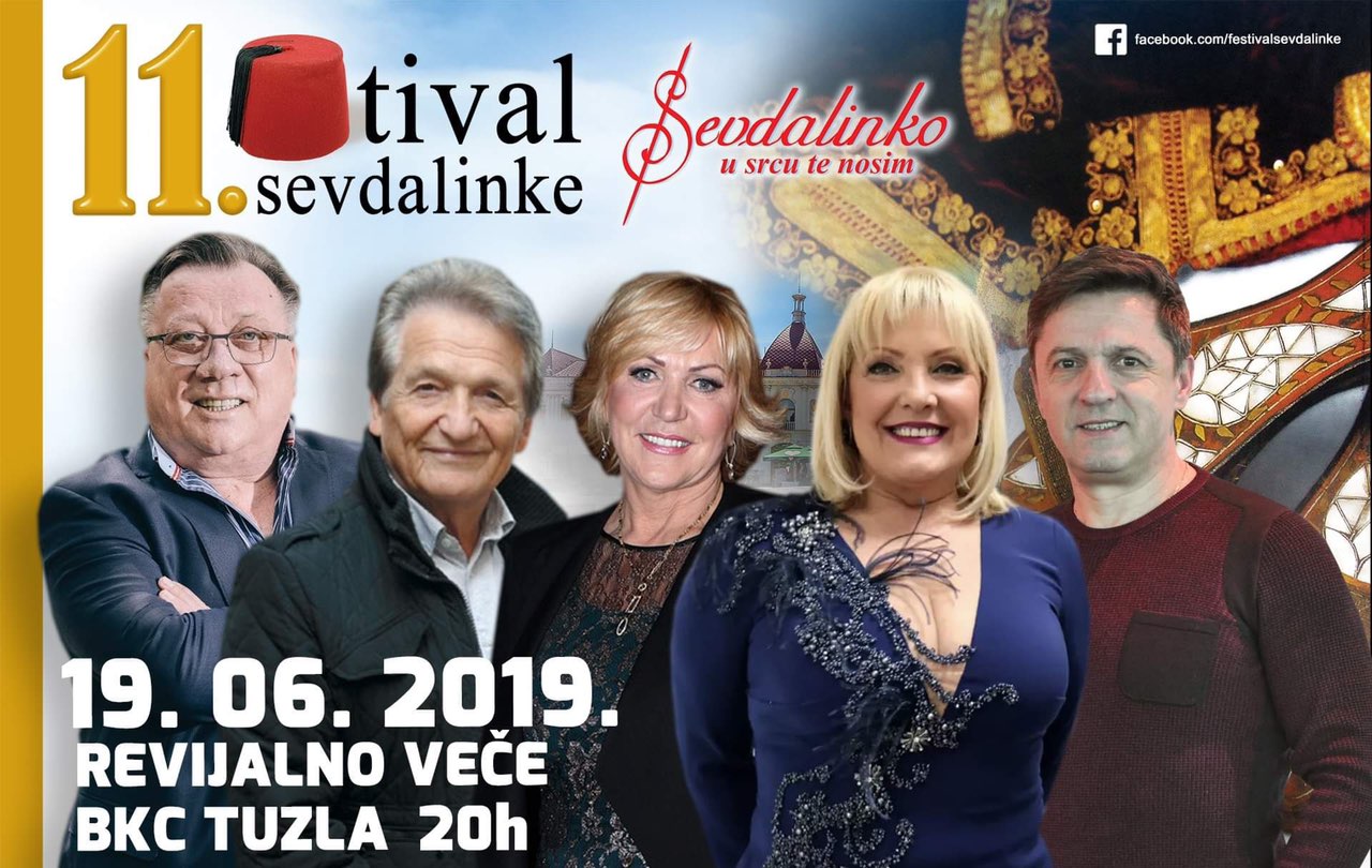 Festival sevdalinke 2019: U Tuzlu opet stižu Halid Bešlić, Snežana Đurišić, Nedeljko Bilkić...