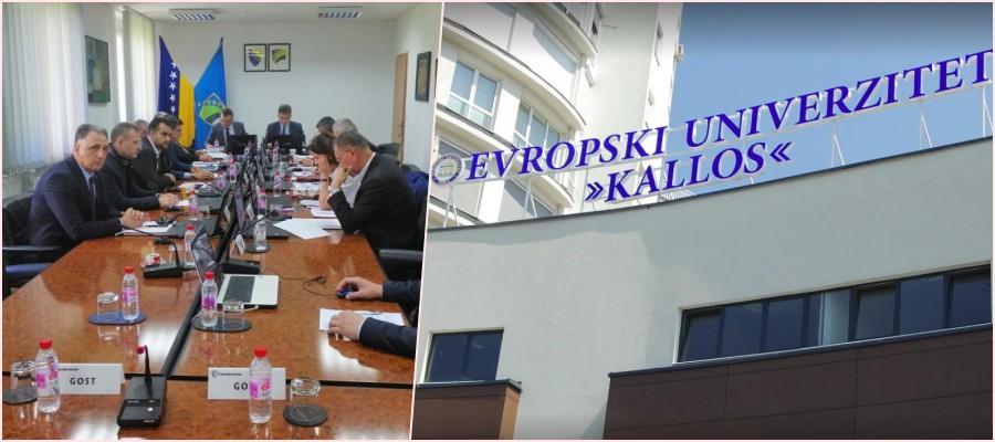 Vlada TK dala saglasnot: Na Evropskom univerzitetu 'Kallos' Tuzla planiran upis 1283 studenta