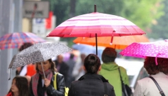 U većem dijelu zemlje oblačno vrijeme sa kišom