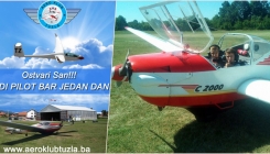 Aero klub Tuzla započinje projekt 'Ostvari San! Budi pilot bar jedan Dan'