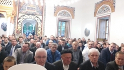 Prvi bajram-namaz u obnovljenoj Aladža džamiji u Foči