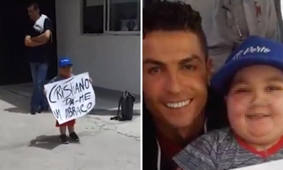 Cristiano Ronaldo nastavlja oduševljavati: Zaustavio autobus kako bi zagrlio dječaka oboljelog od leukemije