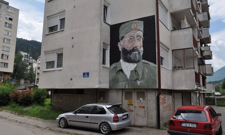 Foča: Udruženje žrtava rata zatražilo da se ukloni mural Draži Mihailoviću