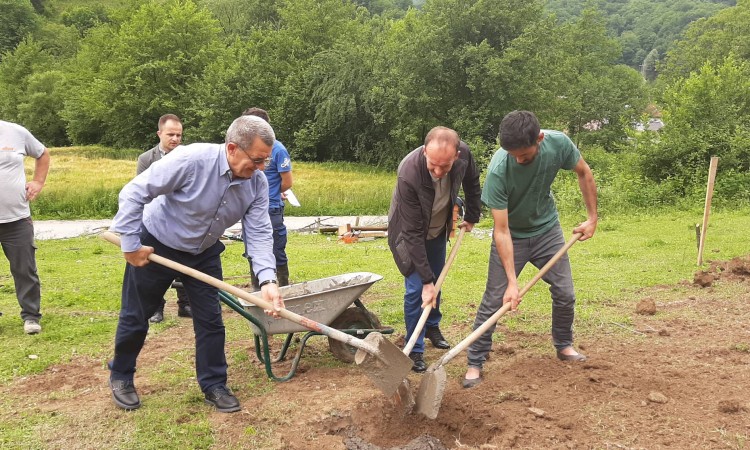 Bratunac: Počela izgradnja kuće Fahrudinu Muminoviću