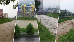 Tuzla: Vodostaj Jale u konstantnom porastu, kiša ne jenjava (FOTO)