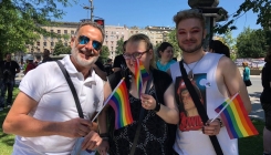 Subotnji gay pride u Beogradu i Skoplju (FOTO)