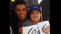 Ronaldo ljudina: Zaustavio autobus i bolesnom dječaku ispunio želju