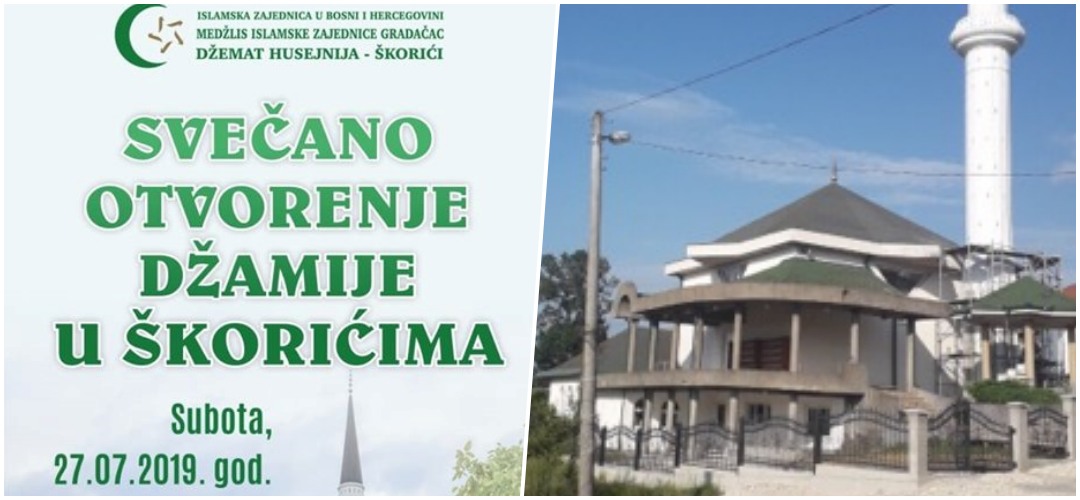 Gradačac: Naredne subote otvorenje džamije u Škorićima