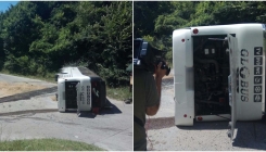 Srbija:  Prevrnuo se vojni autobus iznad provalije, 15 povrijeđenih