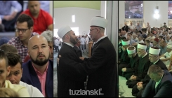 Tuzla: Centralna bajramska svečanost upriličena u džamiji Kralja Abdulaha (FOTO)