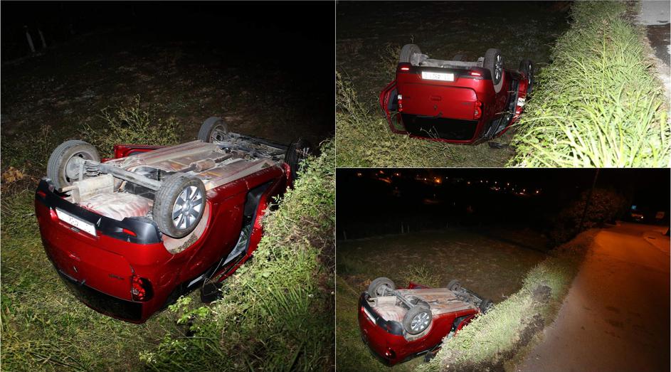 Nesreća u Splitu: Auto završio na krovu, jedna putnica mrtva