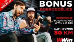 Iskoristite današnji bonus: WWIN nagrađuje nove članove