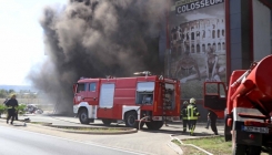 Požar u zgradi 'Borsa': Pričinjena velika materijalna šteta