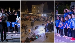 Tuzla: Ljetni koncert hora 'Lege Artis' privukao brojnu publiku na Trg slobode