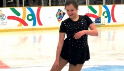 Umjetničko klizanje: Zara Husedžinović na juniorskom Grand prixu u Zagrebu