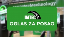 Budite dio pozitivne priče: IMTEC Tuzla zapošljava voditelja poslovnice