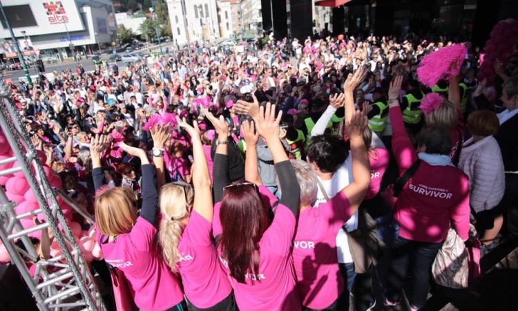 Danas u Sarajevu Trka/šetnja za ozdravljenje: 'Race for the cure'