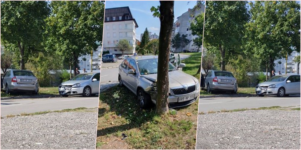 Saobraćajna nezgoda u ulici Branilaca BiH