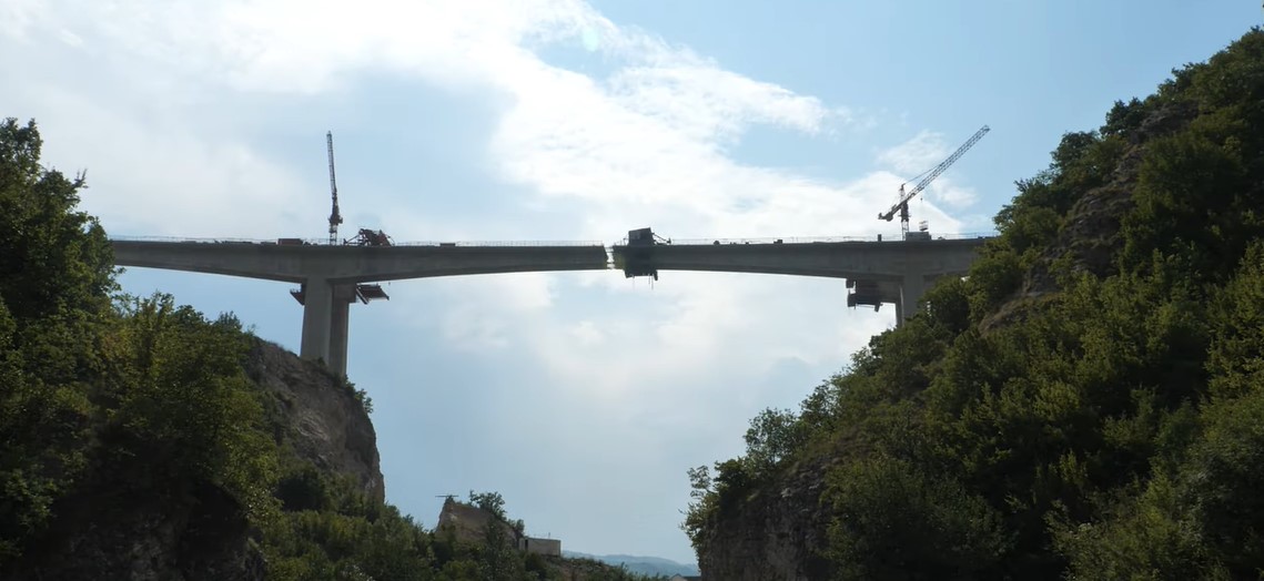 Zenička zaobilaznica: Spojen vijadukt 'Babina rijeka', jedan od najviših i najljepših u BiH