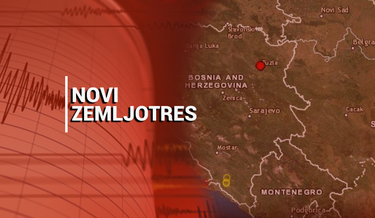 Novi zemljotres pogodio Tuzlu i okolinu