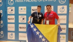 Prva u historiji za BiH: Eminović osvojio zlatnu medalju u parastonom tenisu