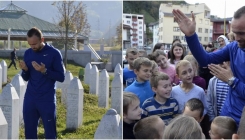 Amel Tuka u Srebrenici: Odao počast žrtvama genocida, družio se s građanima