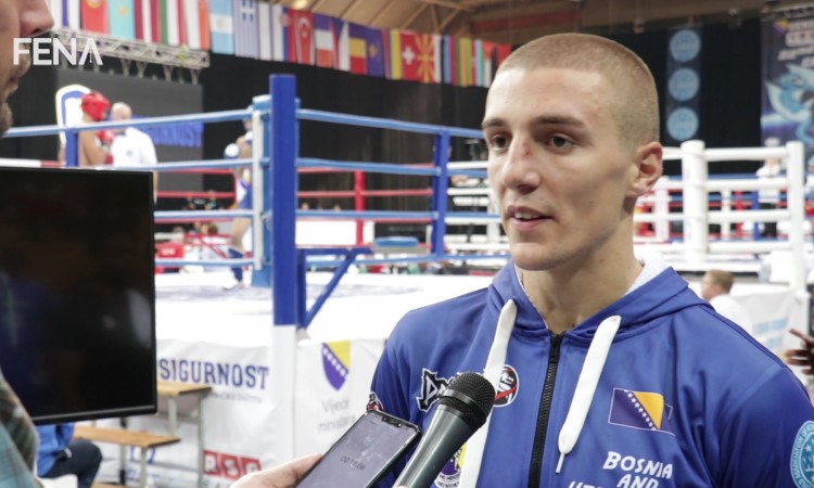 Bh. kickboxer Edin Sinanović: Ne želim bilo kakvu medalju, želim postati prvak svijeta