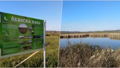 Postavljena edukativna tabla ka Šerićkoj bari