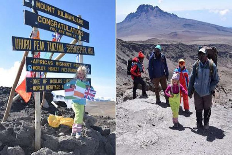 Šestogodišnja Britanka najmlađa djevojčica koja je osvojila Kilimanjaro