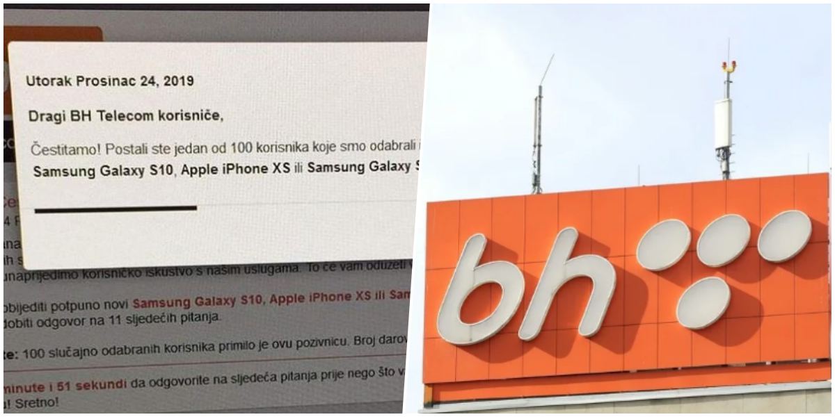 BH Telecom: Važno upozorenje povodom lažne nagradne igre