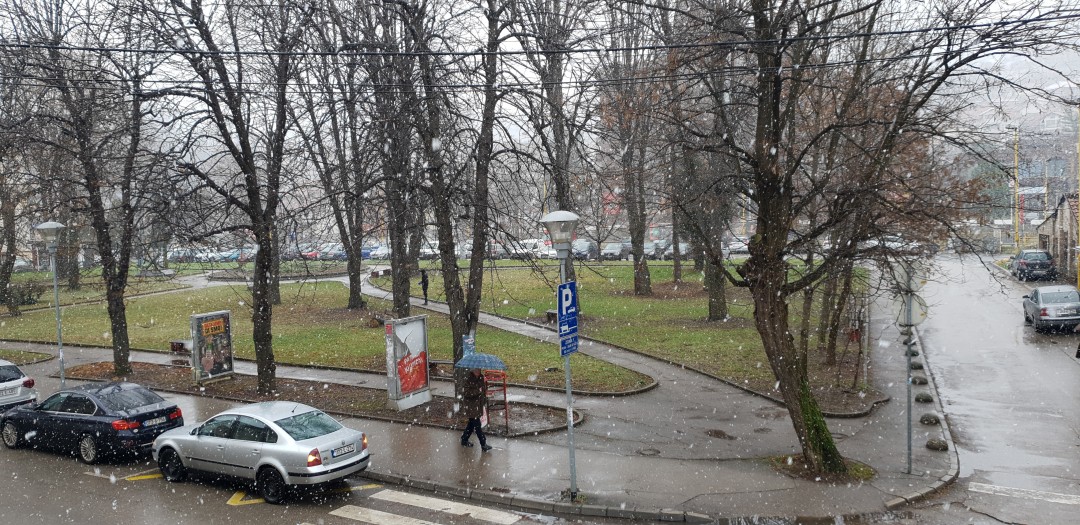 U Bosni jutros snijeg, u Hercegovini umjereno oblačno