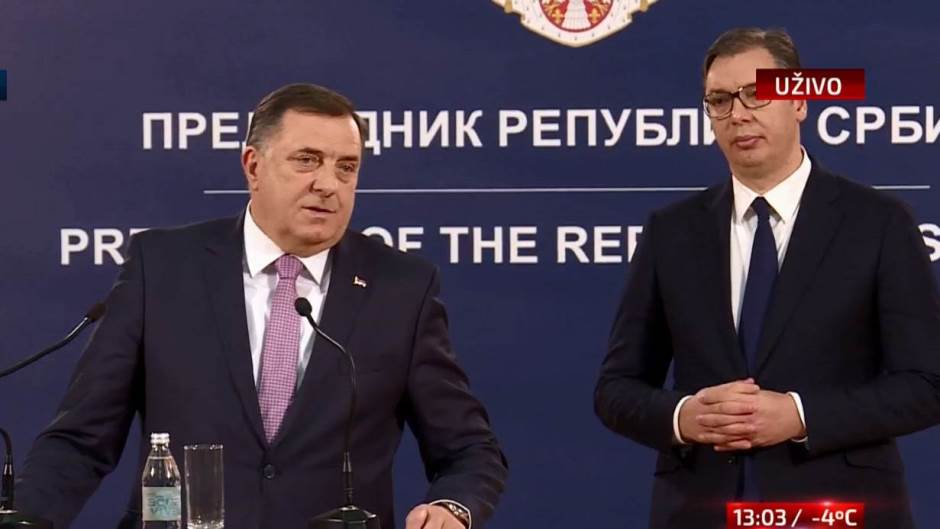 Dodik u Srbiji vrijeđao visoke predstavnike: Te '95. nismo trebali ostati u BiH