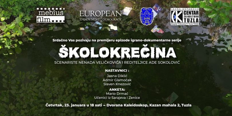 Večeras u Tuzli premijerno projekcija epizode igrano-dokumentarne serije 'Školokrečina'