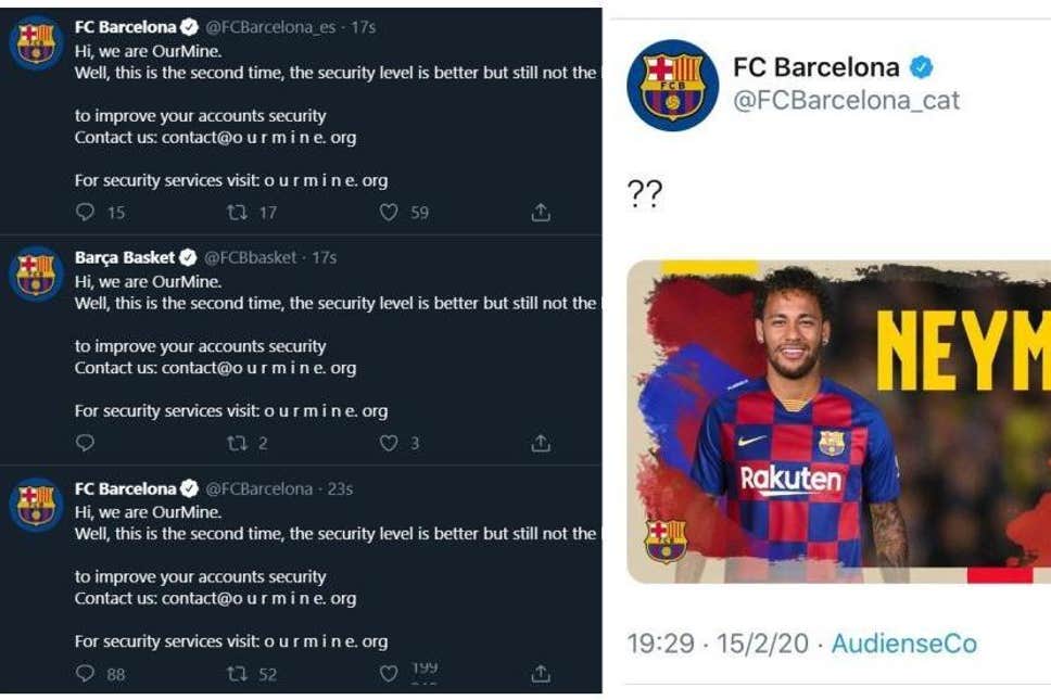 Hakeri upali na Twitter profil Barcelone i predstavili Neymara